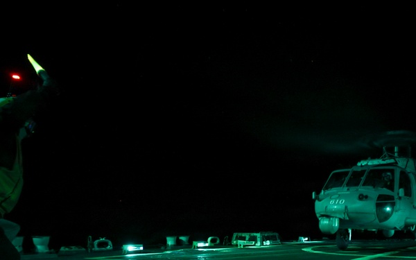 USS Bainbridge (DDG96) Flight Quarters