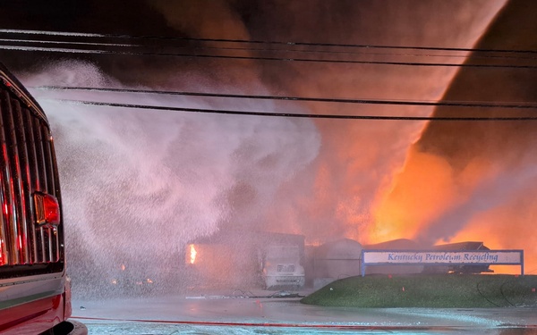 Kentucky Air Guard responds to civilian plane crash