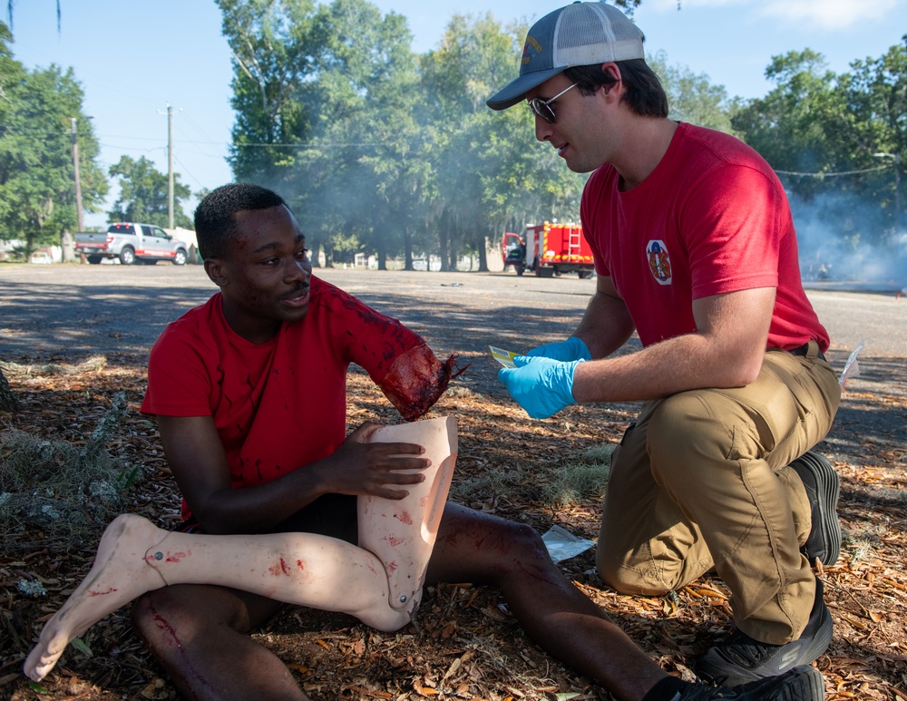 Keesler, Biloxi first responders participate in combined mass casualty exercise