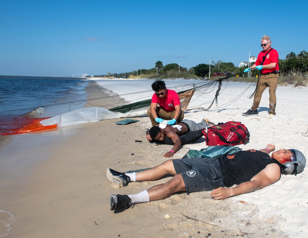 Keesler, Biloxi first responders participate in combined mass casualty exercise