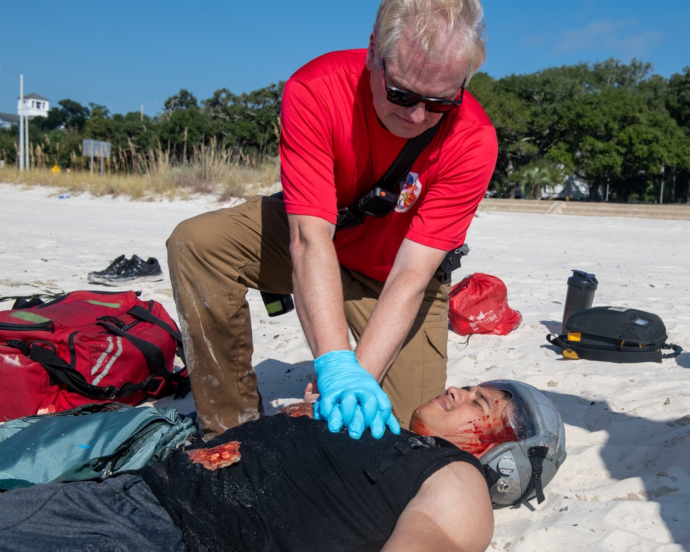 Keesler, Biloxi first responders participate in combined mass casualty exercise
