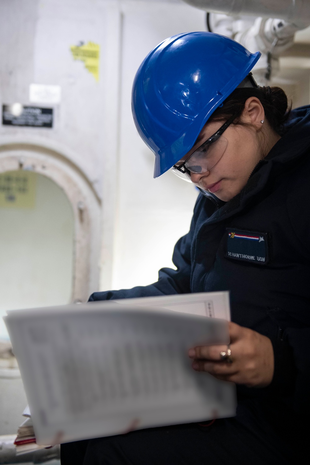 Ronald Reagan Sailors Test Firefighting Stations