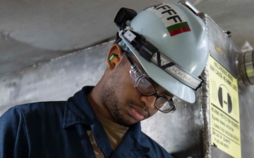 Ronald Reagan Sailors Test Firefighting Stations