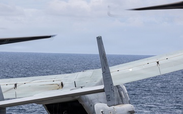 22nd MEU(SOC) | Flight Operations on USS Iwo Jima