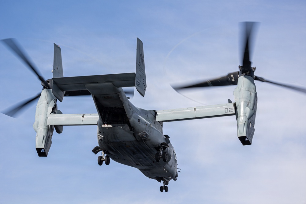 22nd MEU(SOC) | Flight Operations on USS Iwo Jima