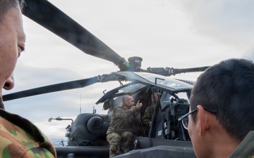 16th CAB shows the Japanese Ground Self-Defense Force AH-64 Apaches
