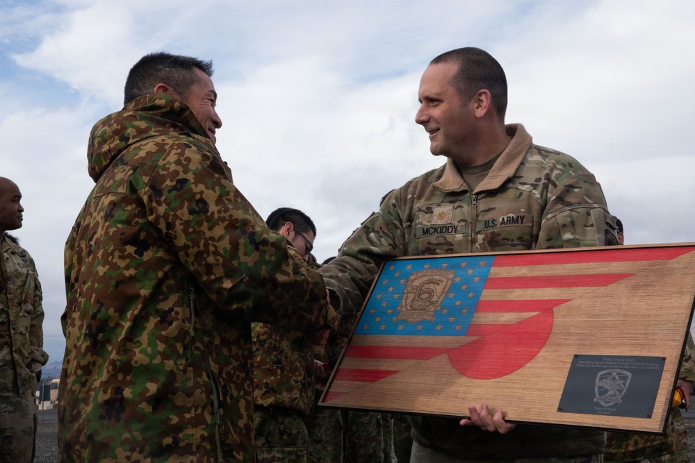 16th CAB shows the Japanese Ground Self-Defense Force AH-64 Apaches