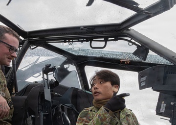 16th CAB shows the Japanese Ground Self-Defense Force AH-64 Apaches