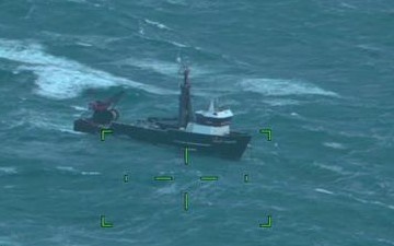 Coast Guard responds to disabled fishing vessel in Alaska