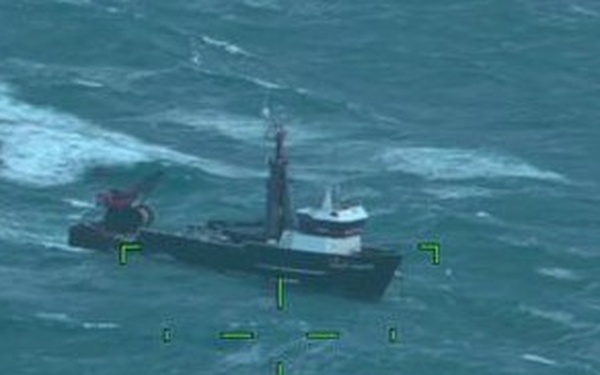 Coast Guard responds to disabled fishing vessel in Alaska