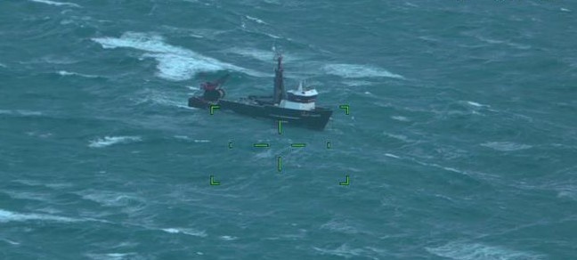 Coast Guard responds to disabled fishing vessel in Alaska