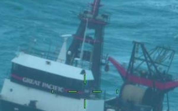 Coast Guard responds to disabled fishing vessel in Alaska