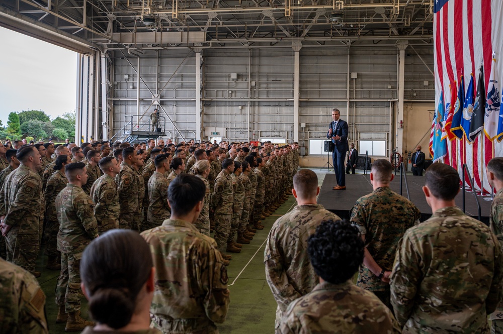 SECWAR transits through the Yokota hub