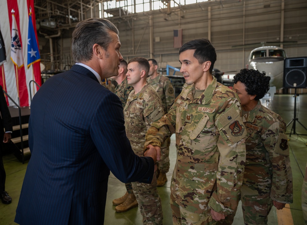 SECWAR transits through the Yokota hub