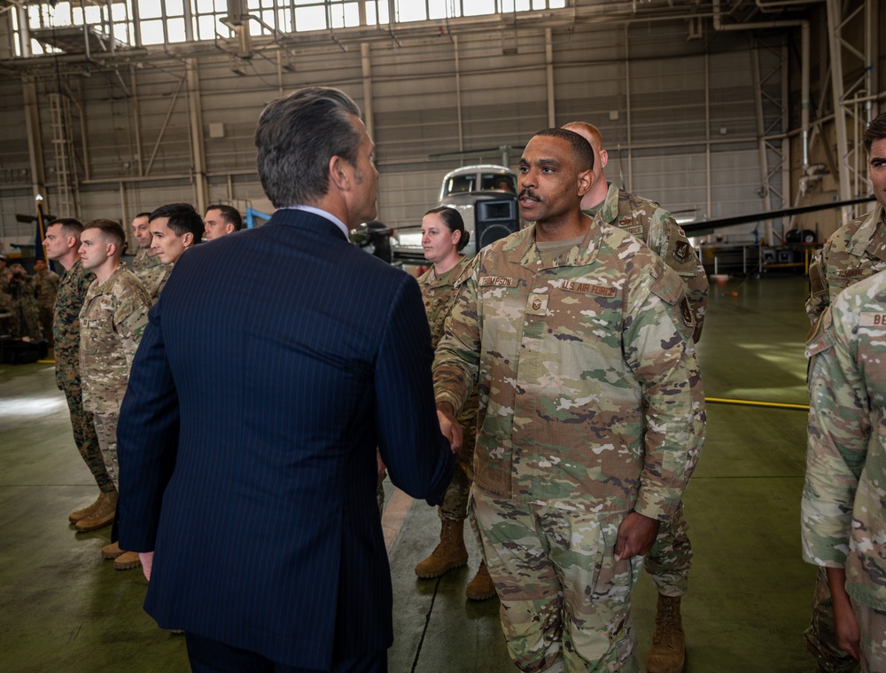 SECWAR transits through the Yokota hub