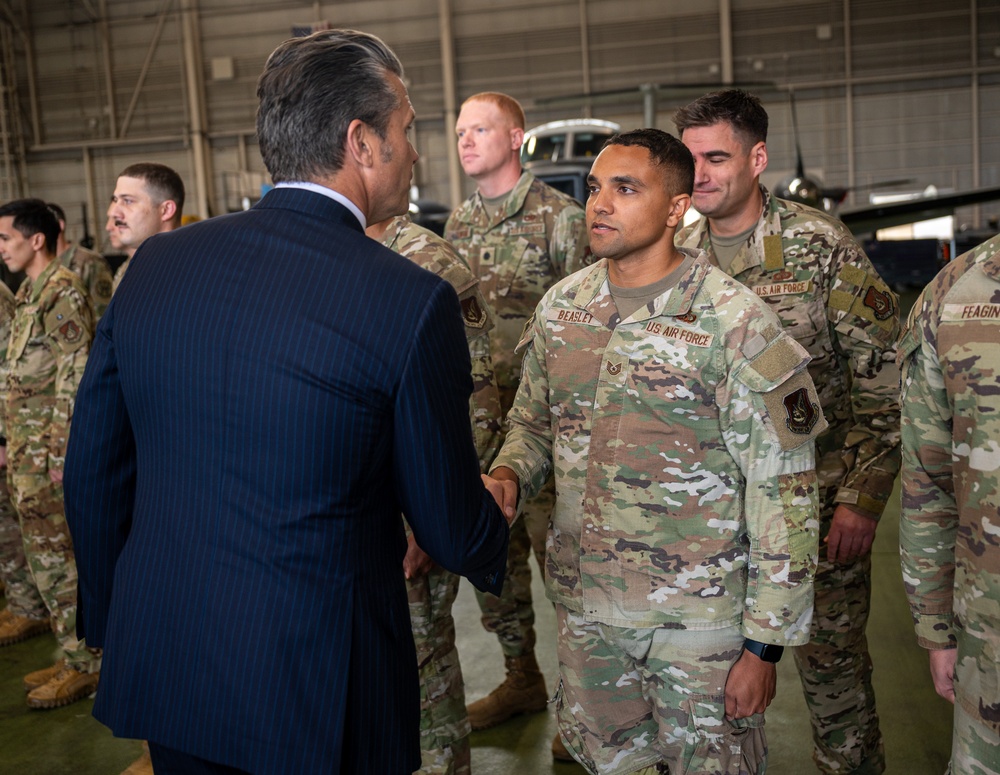 SECWAR transits through the Yokota hub