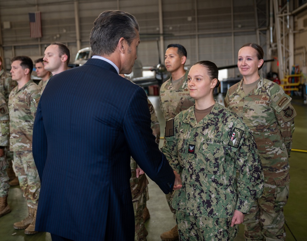 SECWAR transits through the Yokota hub