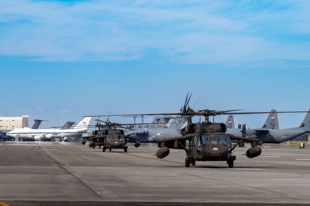 SECWAR transits through the Yokota hub