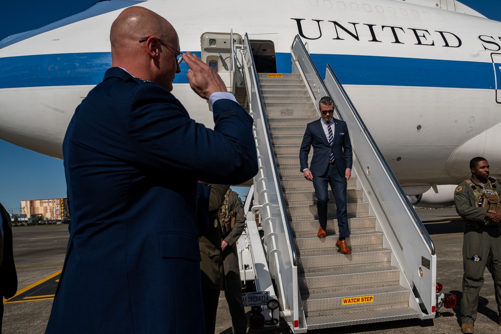 SECWAR transits through the Yokota hub