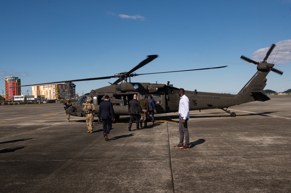 SECWAR transits through the Yokota hub