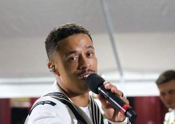 Pacific Partnership 2025 Multinational Band Performs at the Waterfront Night Market