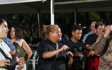 Pacific Partnership 2025 Multinational Band Performs at the Waterfront Night Market