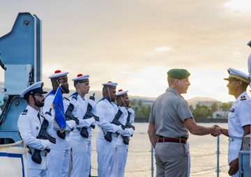 Multinational Service Members and Samoa Locals Honor the Pacific Partnership 2025 Samoa Mission During a Closing Ceremony