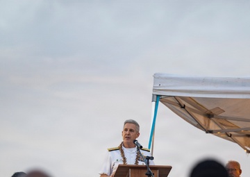 Multinational Service Members and Samoa Locals Honor the Pacific Partnership 2025 Samoa Mission During a Closing Ceremony