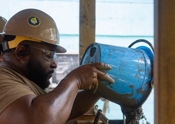 Pacific Partnership 2025 Sailors Perform Renovations at Magaiagi Elementary School
