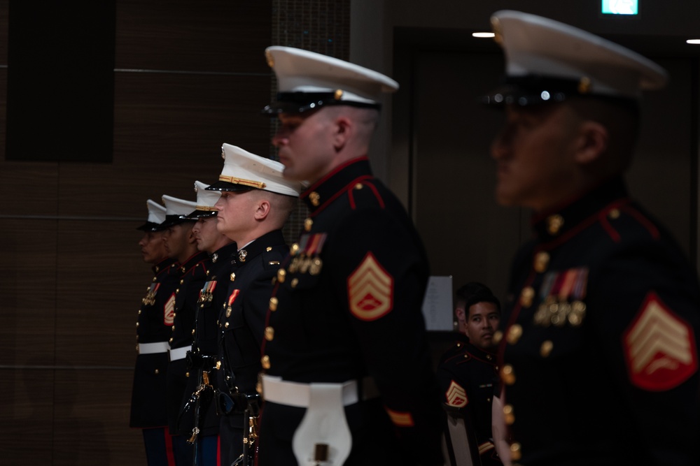5th Air Naval Gunfire Liaison Company celebrates the 250th Marine Corps Birthday