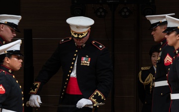 5th Air Naval Gunfire Liaison Company celebrates the 250th Marine Corps Birthday