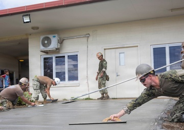 Sailors Assigned to Amphibious Construction Battalion One Perform Repairs and Renovations at Faleolo Medical Center in Faleolo, Samoa