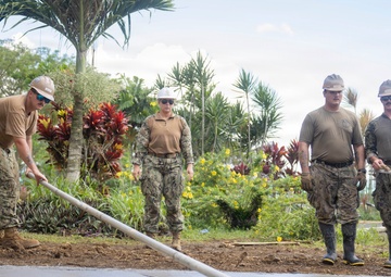 Sailors Assigned to Amphibious Construction Battalion One Perform Repairs and Renovations at Faleolo Medical Center in Faleolo, Samoa