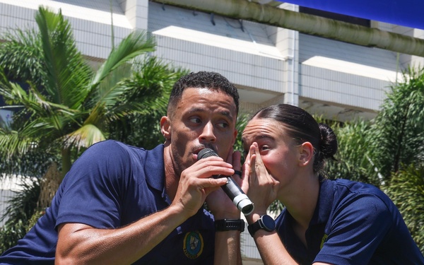 Pacific Partnership 2025 Multinational Band performs at the UN Day Celebration