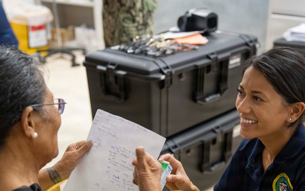 Pacific Partnership 2025 Provides Medical Care to Samoa Locals During a Community Health Engagement at Faleolo Medical Center