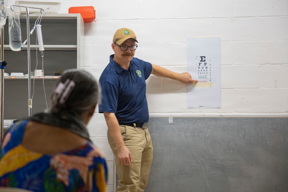 Pacific Partnership 2025 Provides Medical Care to Samoa Locals During a Community Health Engagement at Faleolo Medical Center