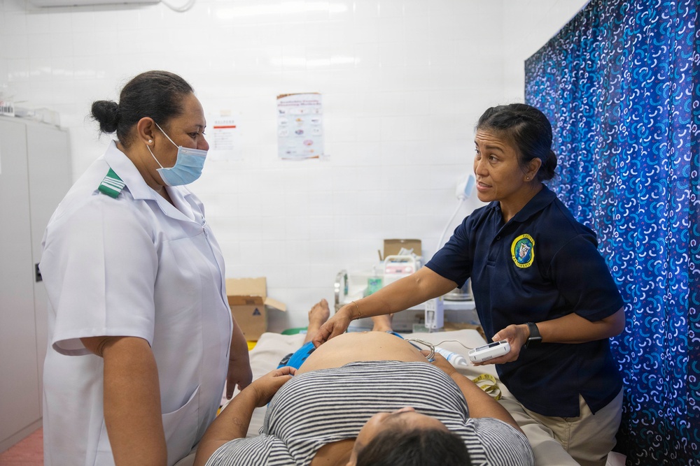 Pacific Partnership 2025 Provides Medical Care to Samoa Locals During a Community Health Engagement at Faleolo Medical Center