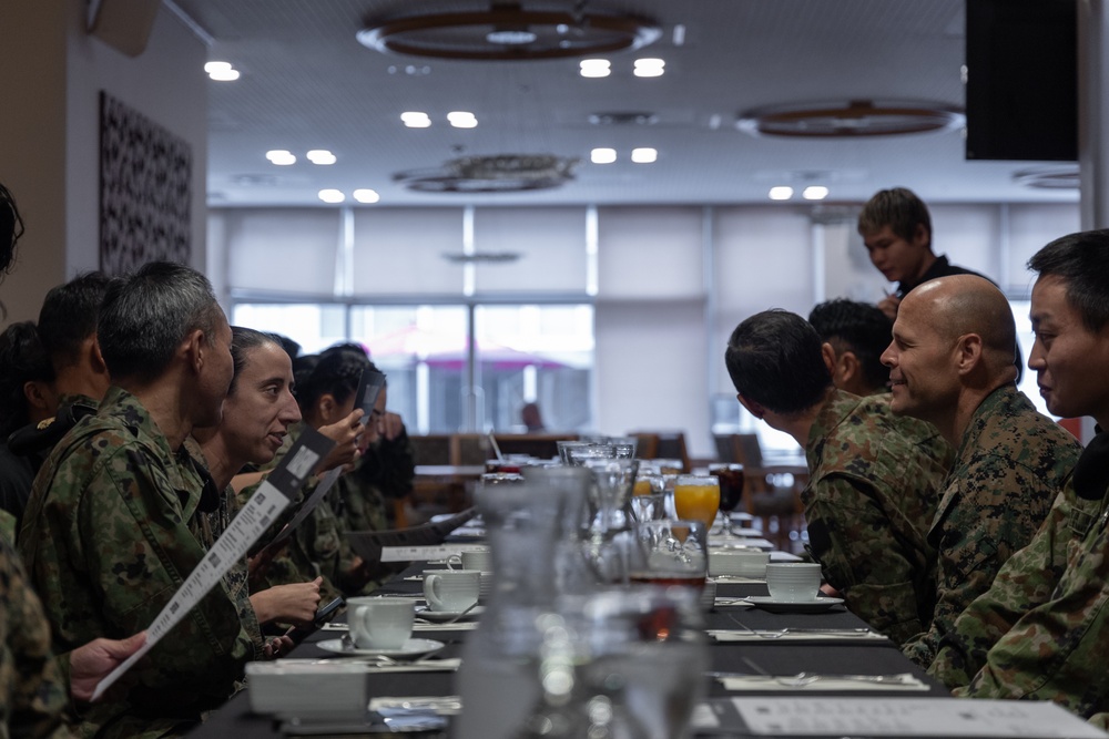 7th Communication Battalion leadership meets Japan Ground Self-Defense Force leaders