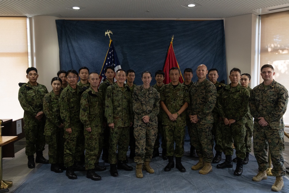 7th Communication Battalion leadership meets Japan Ground Self-Defense Force leaders