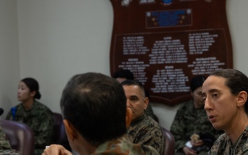 7th Communication Battalion leadership meets Japan Ground Self-Defense Force leaders