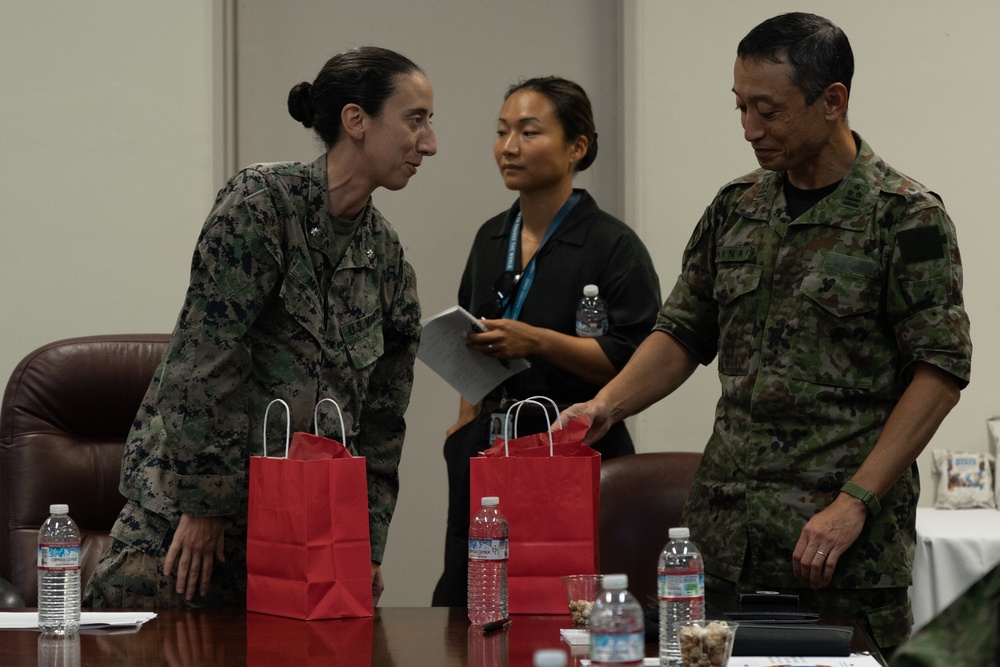 7th Communication Battalion leadership meets Japan Ground Self-Defense Force leaders