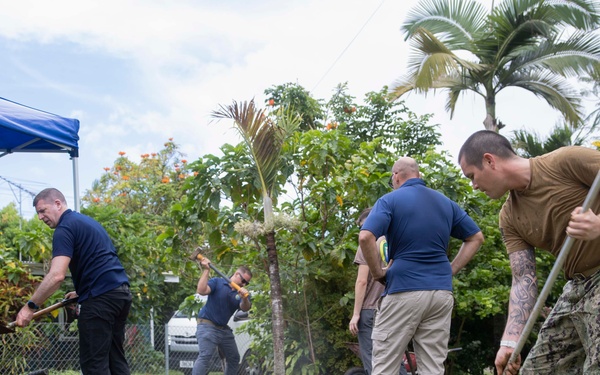 Pacific Partnership 2025 Multinational Service Members Renovate The Salvation Army Regional Headquarters in Apia, Samoa
