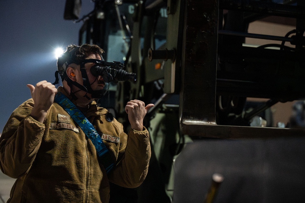 Night vision capabilities ensures around-the-clock ops for 374 LRS