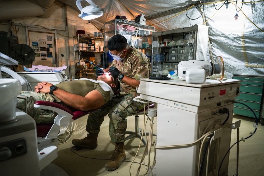 All Smiles: 378th EMDS dental clinic focuses on readiness through dental care