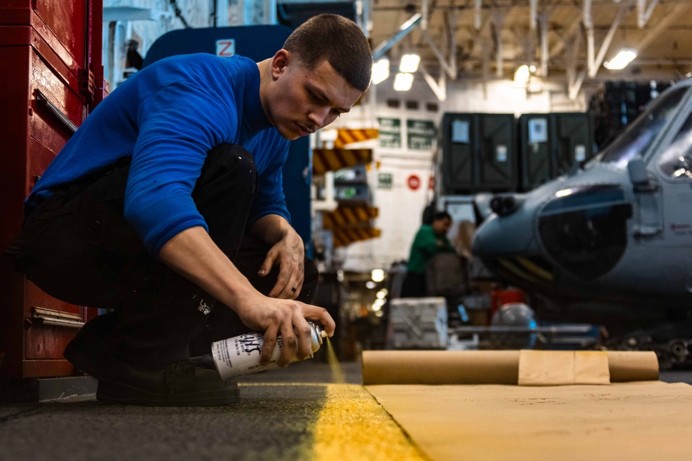 USS Gerald R. Ford (CVN 78) Routine Maintenance