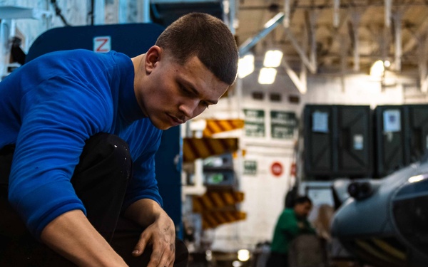 USS Gerald R. Ford (CVN 78) Routine Maintenance