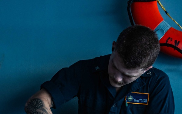 USS Gerald R. Ford (CVN 78) Routine Maintenance