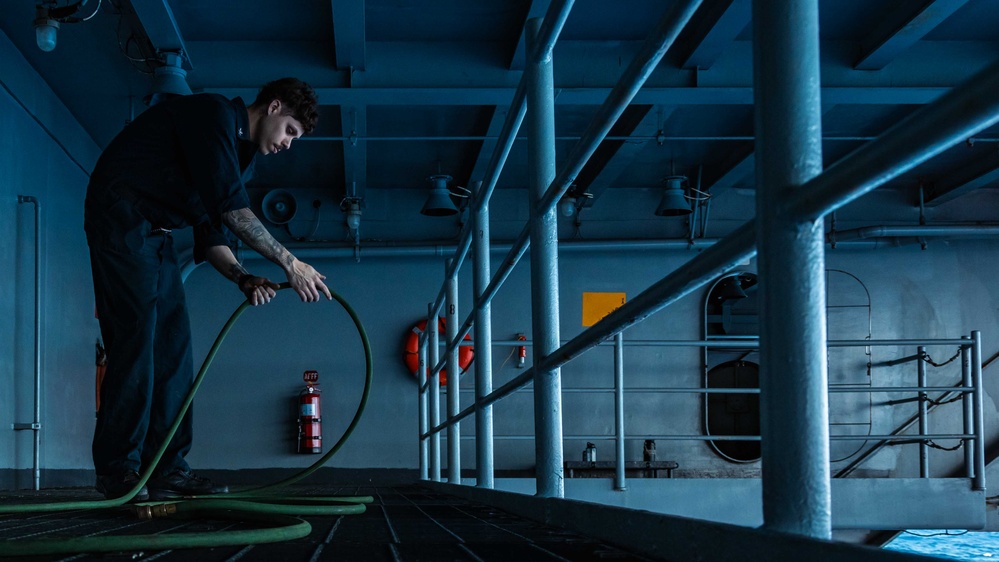 USS Gerald R. Ford (CVN 78) Routine Maintenance