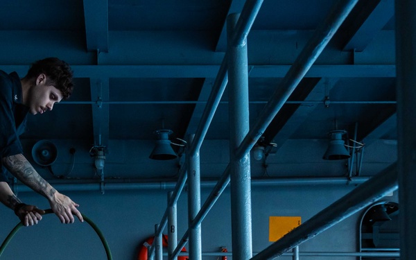 USS Gerald R. Ford (CVN 78) Routine Maintenance