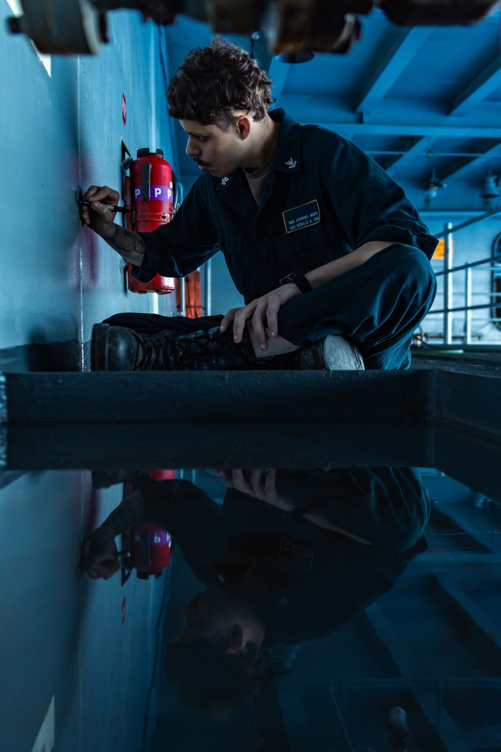 USS Gerald R. Ford (CVN 78) Routine Maintenance